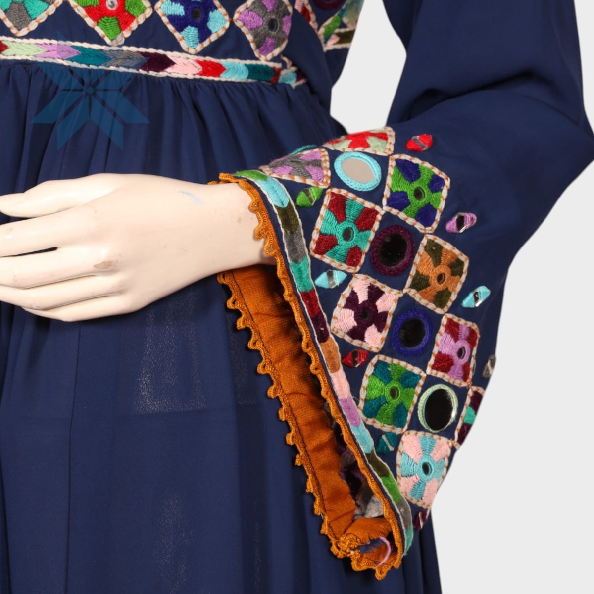 Midnight Mosaic Afghani Dress 4