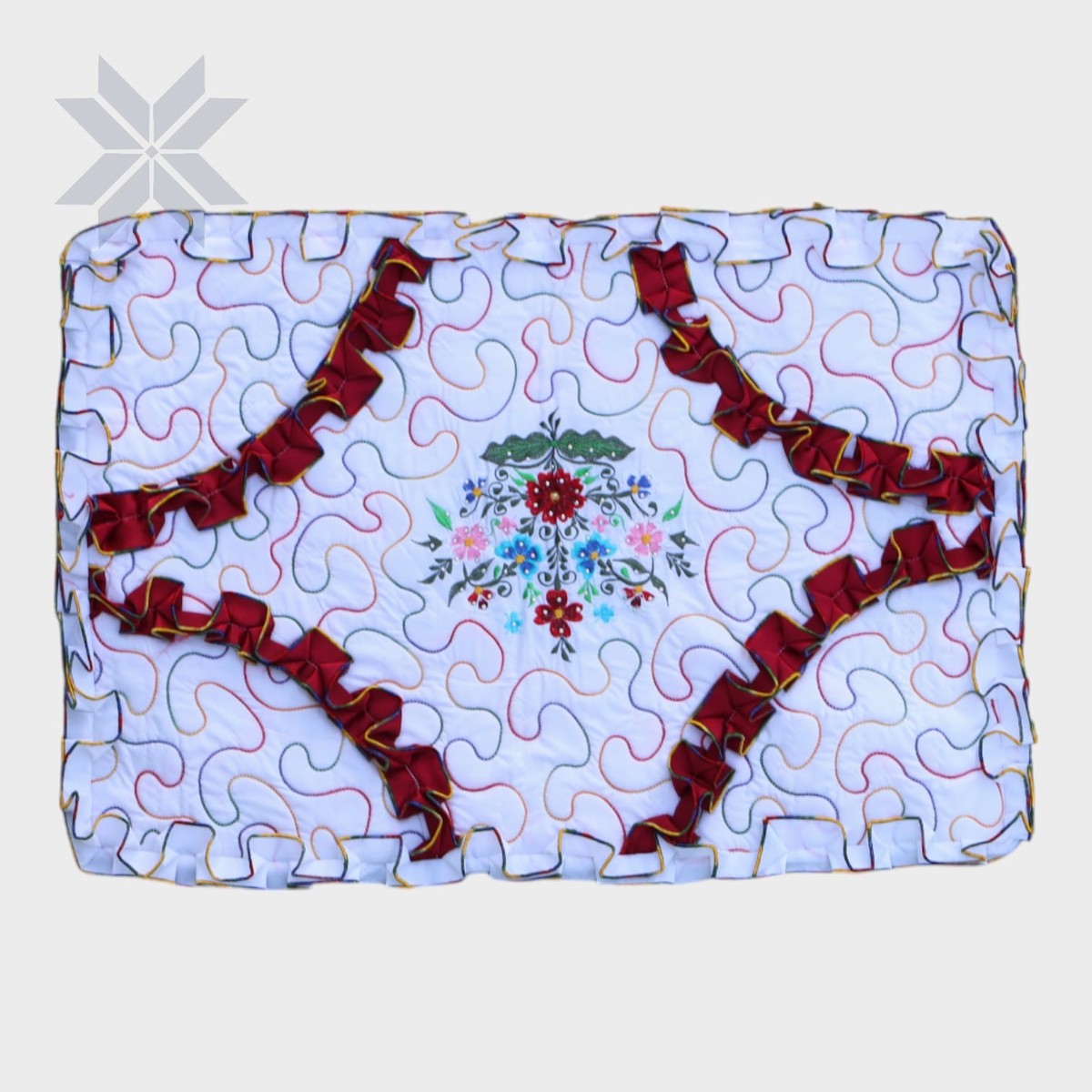 Rosette Charm Cushion Set 1