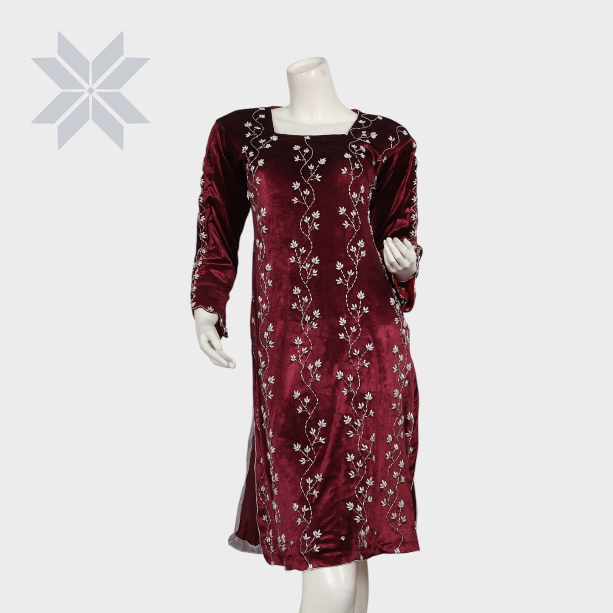 Velvet Vine Elegance Dress 1