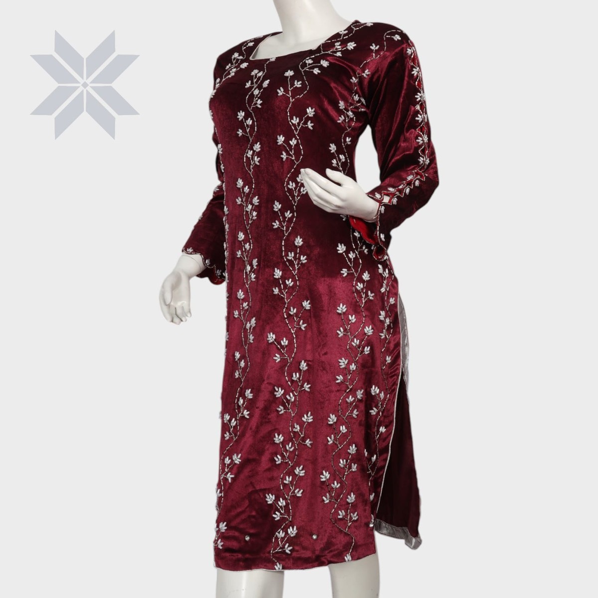 Velvet Vine Elegance Dress 3
