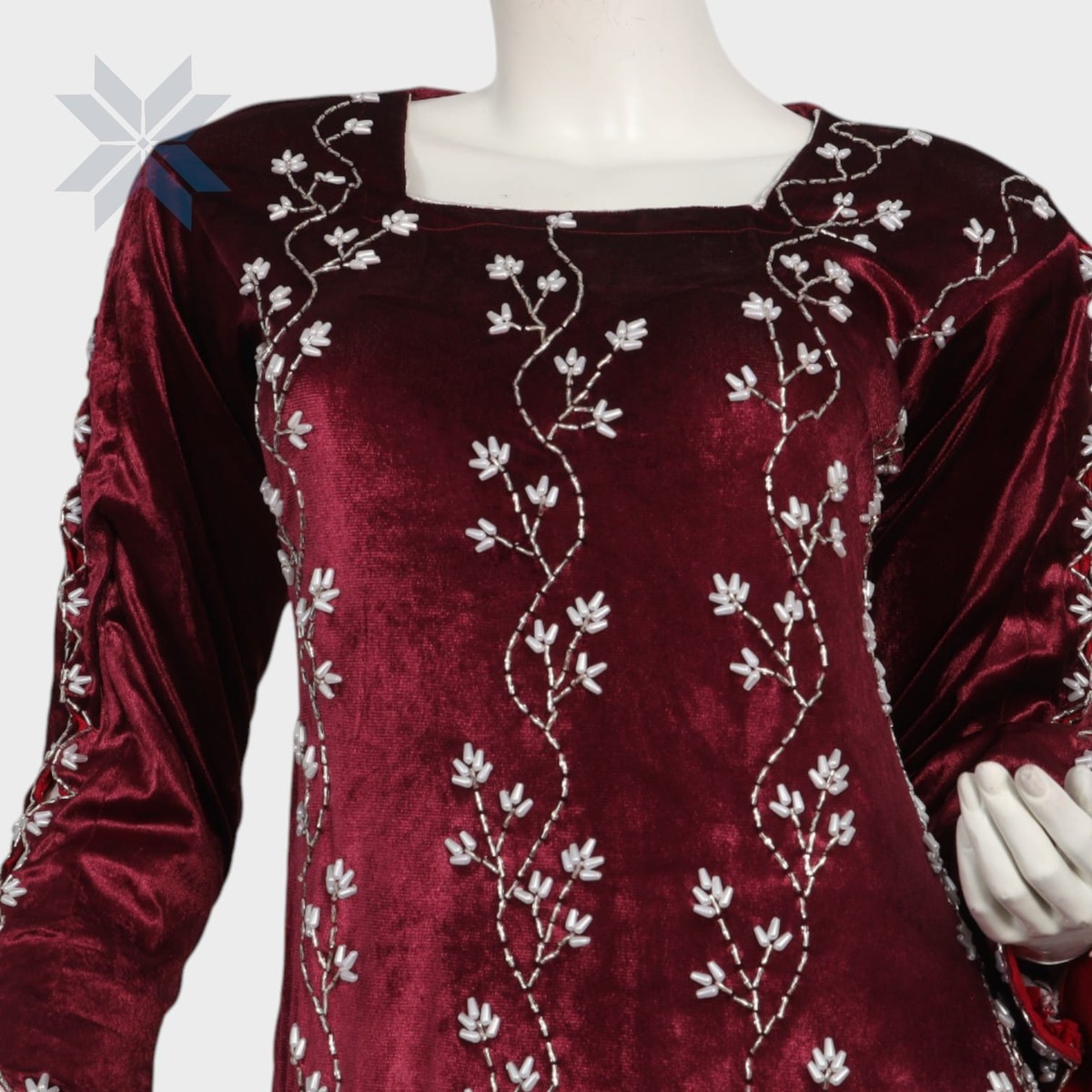 Velvet Vine Elegance Dress 4