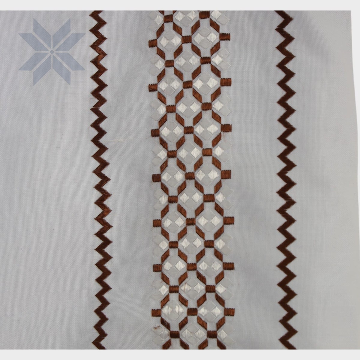 Desert Weave White Shawl 3