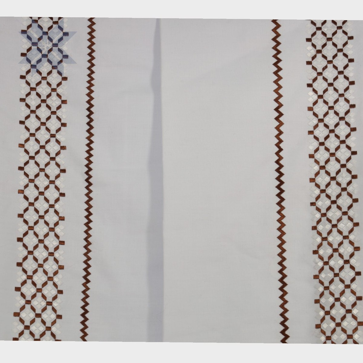 Desert Weave White Shawl 2