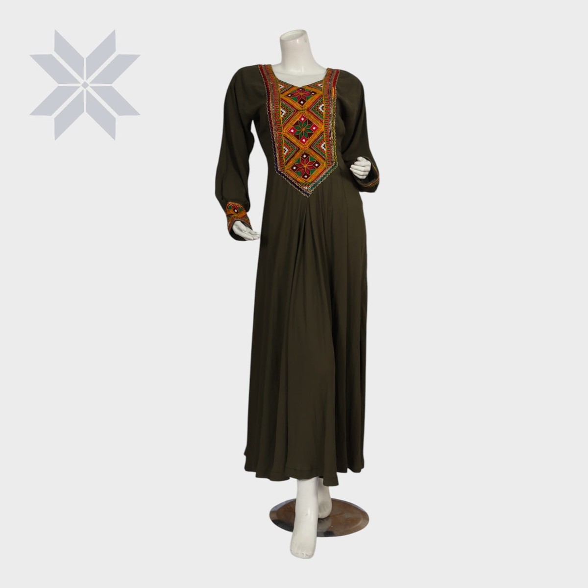 Nomadic Earth Embroidered Dress 3