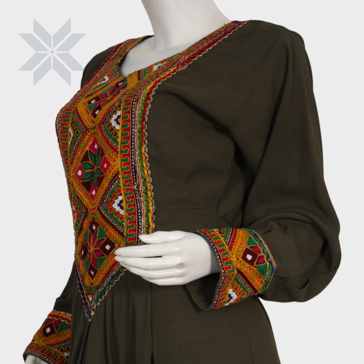 Nomadic Earth Embroidered Dress 2