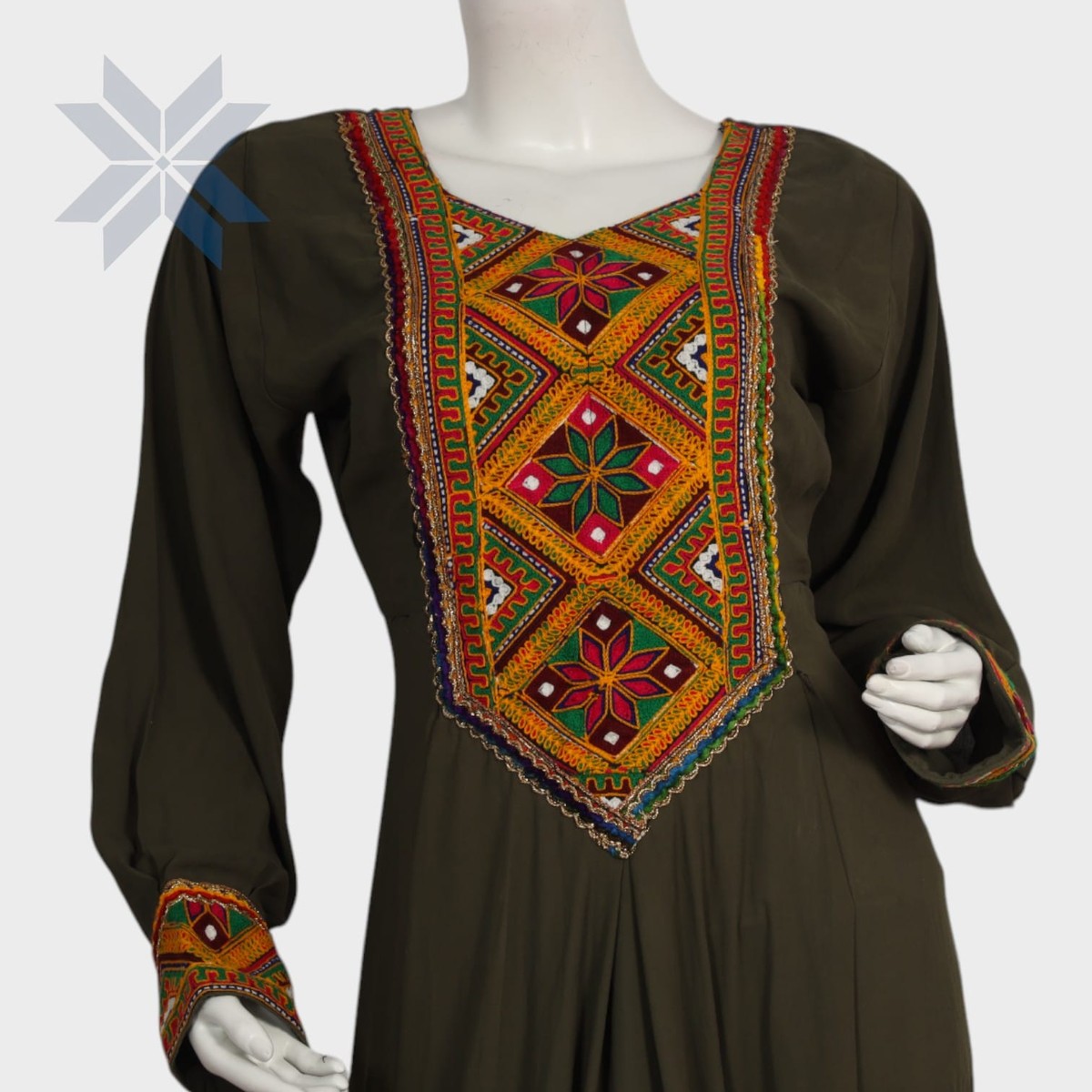 Nomadic Earth Embroidered Dress 4