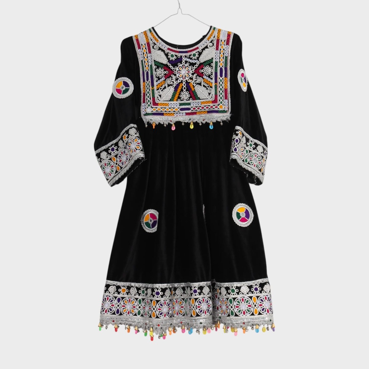 Herat Starburst Velvet Dress 4