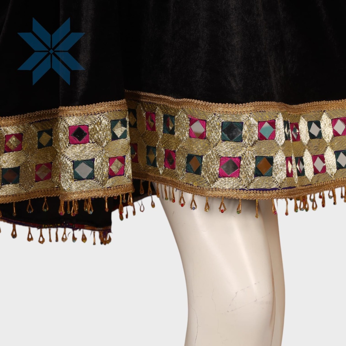 Noorani Black Mirror Dress 1