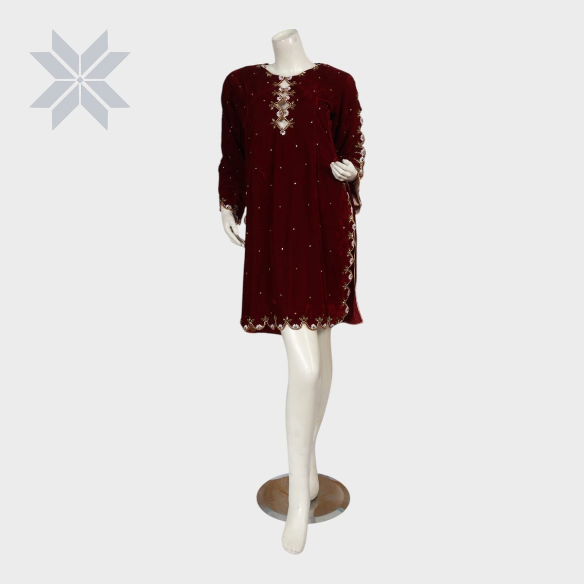 Velvet Ruby Charm Dress 1