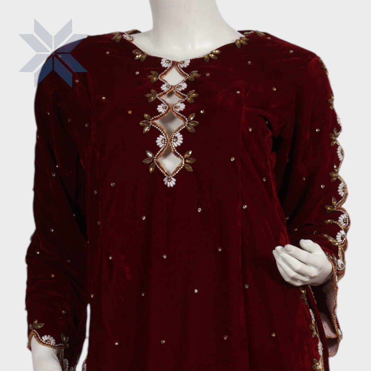 Velvet Ruby Charm Dress 3