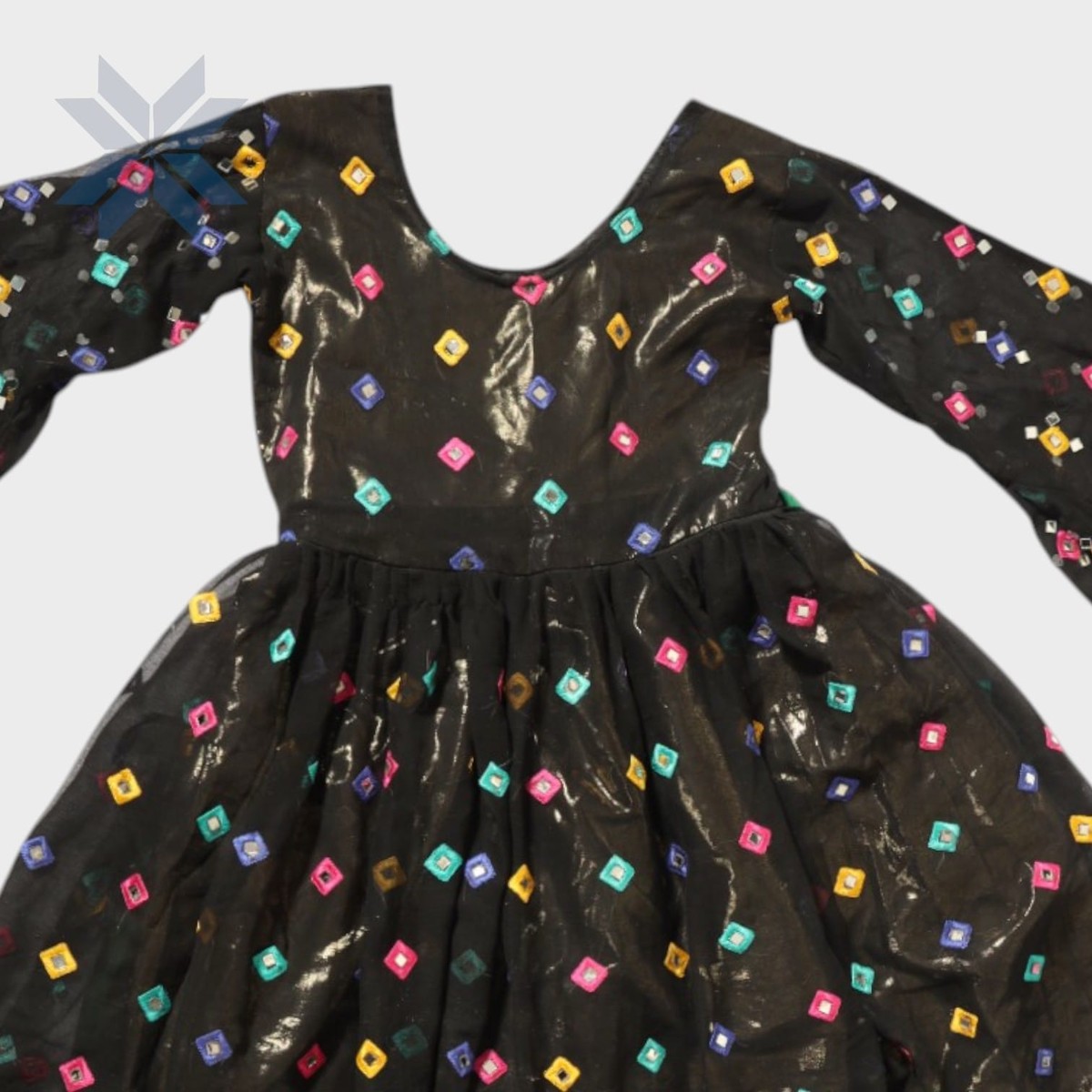 Rainbow Charm Afghani Dress Set 1