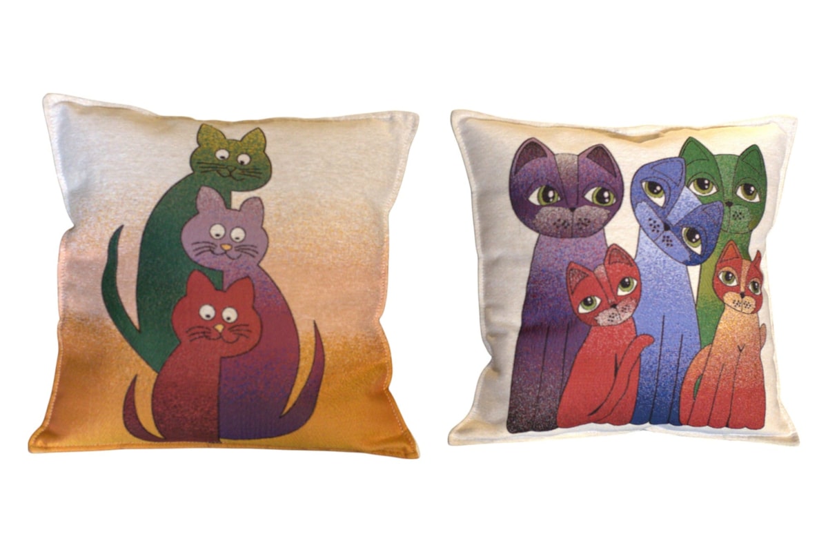 Pillow Covers, Set of 2, One Sided Pillow case Cover 45x45 cm 4