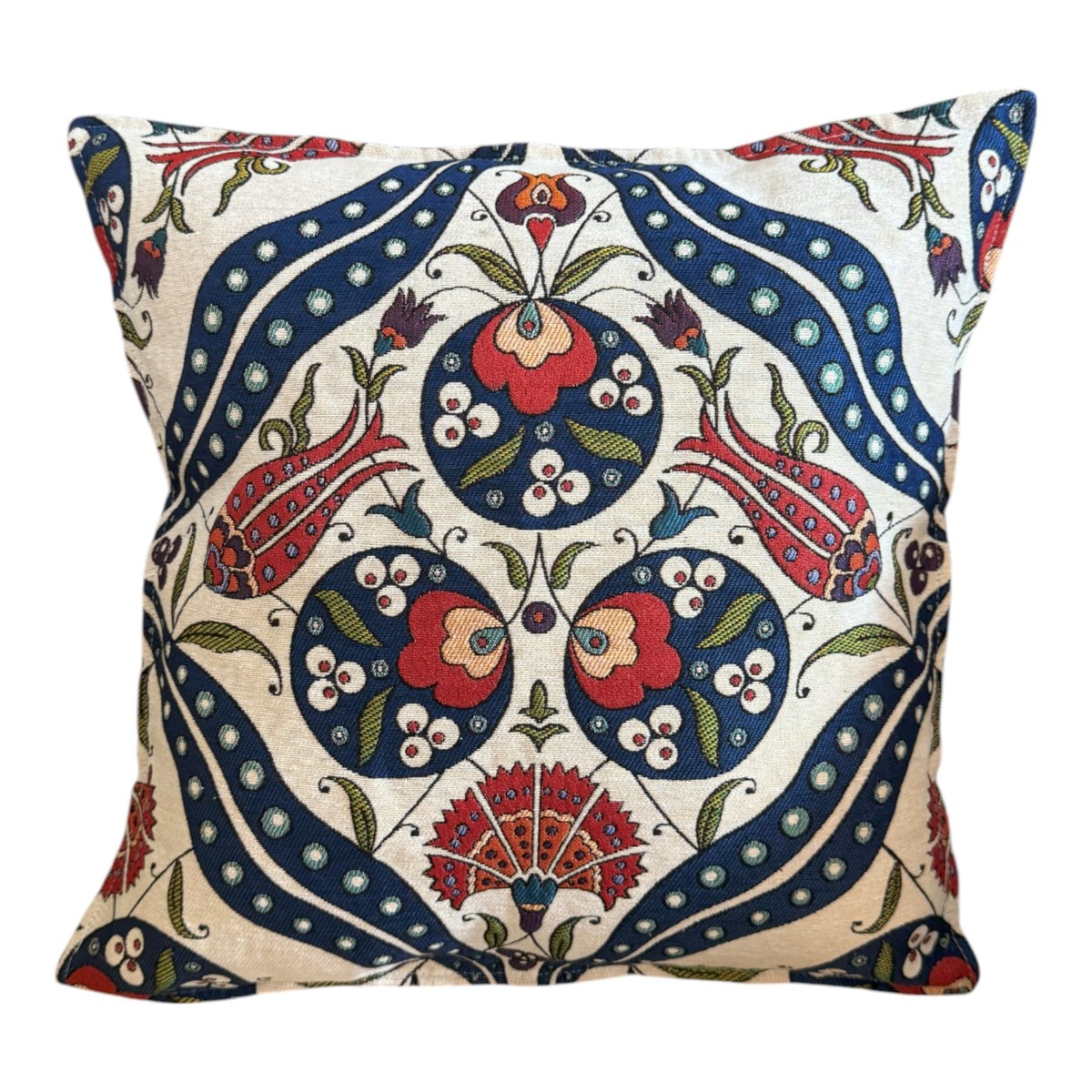 Cushion Cover Handmade, Set of 2, Suzani Decor Pillow case 45x45cm 4