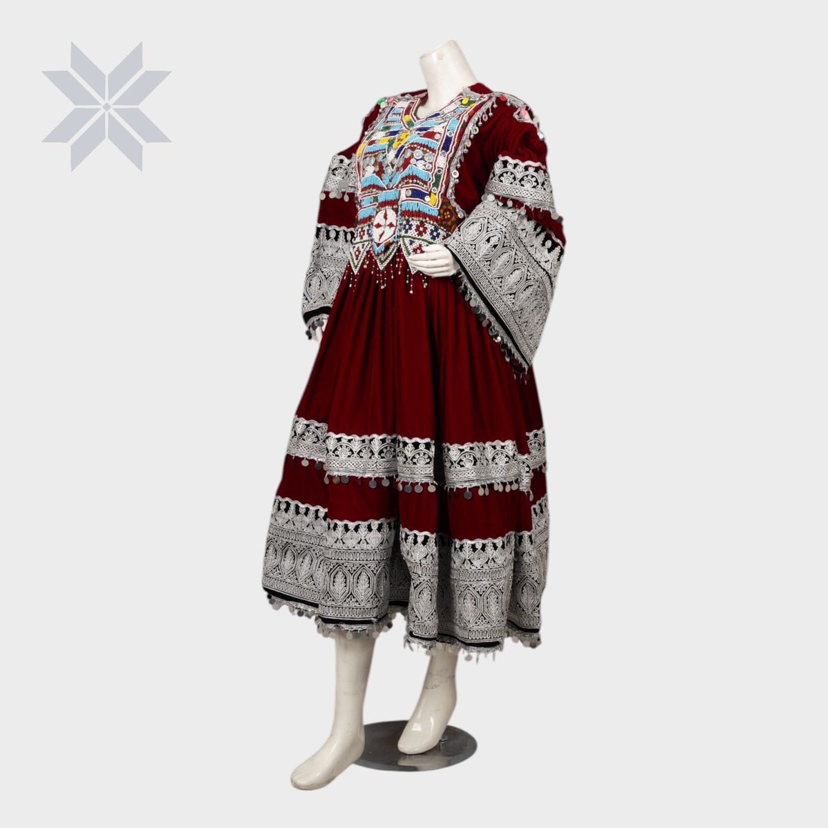Surkhani Charm Embroidered Dress 4