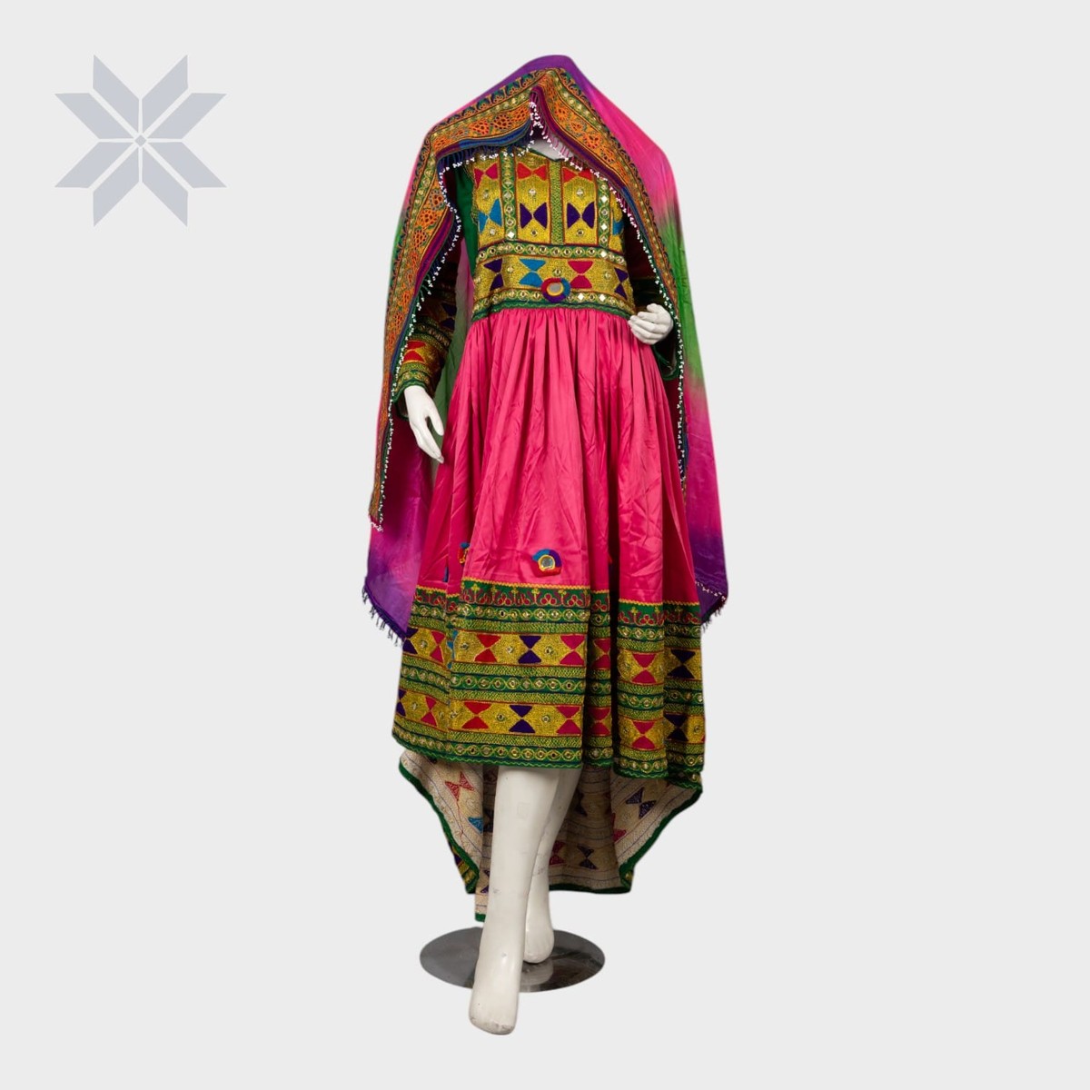 Ziba Kandahari High-Low Dress 5
