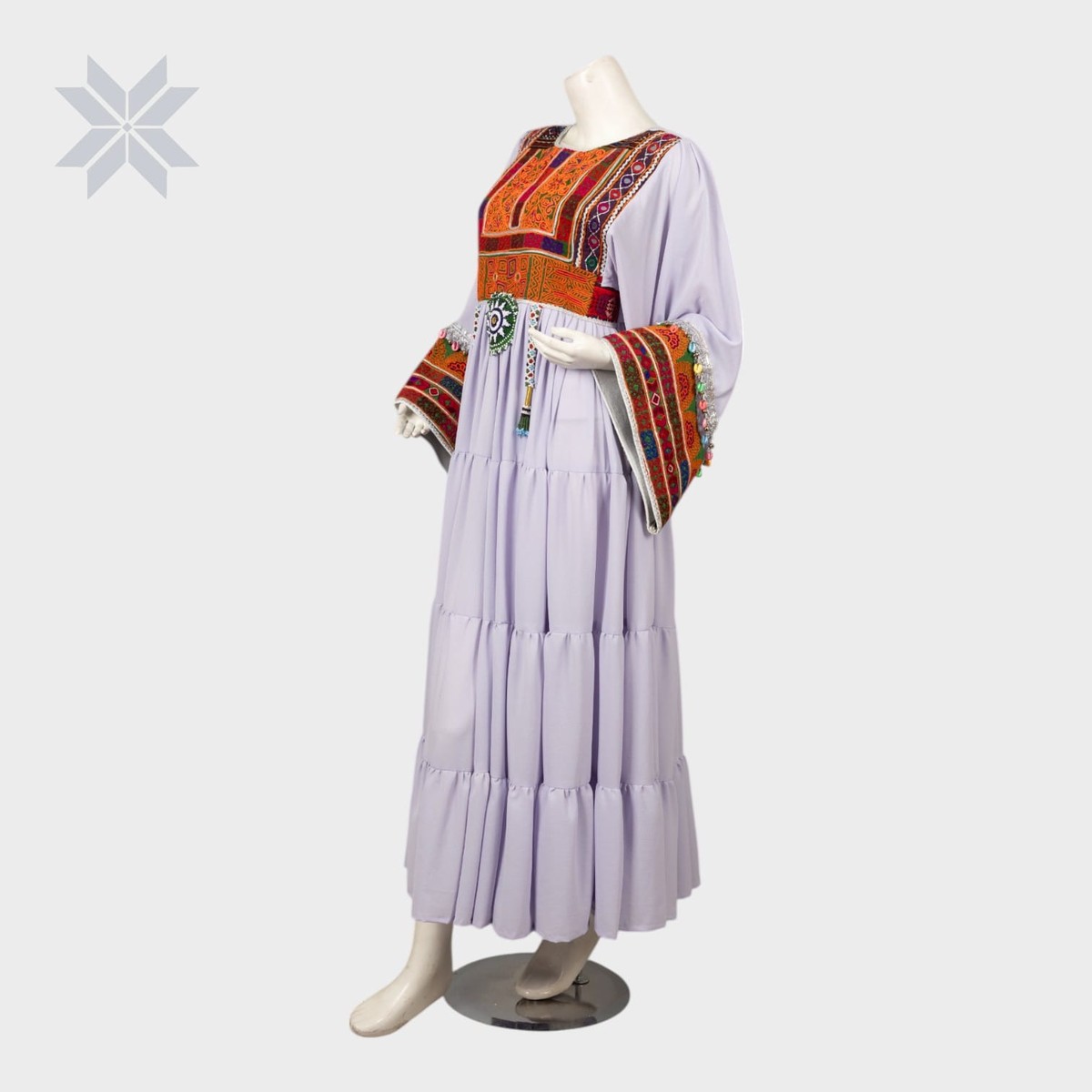 Lavender Nomad Elegance Dress 1