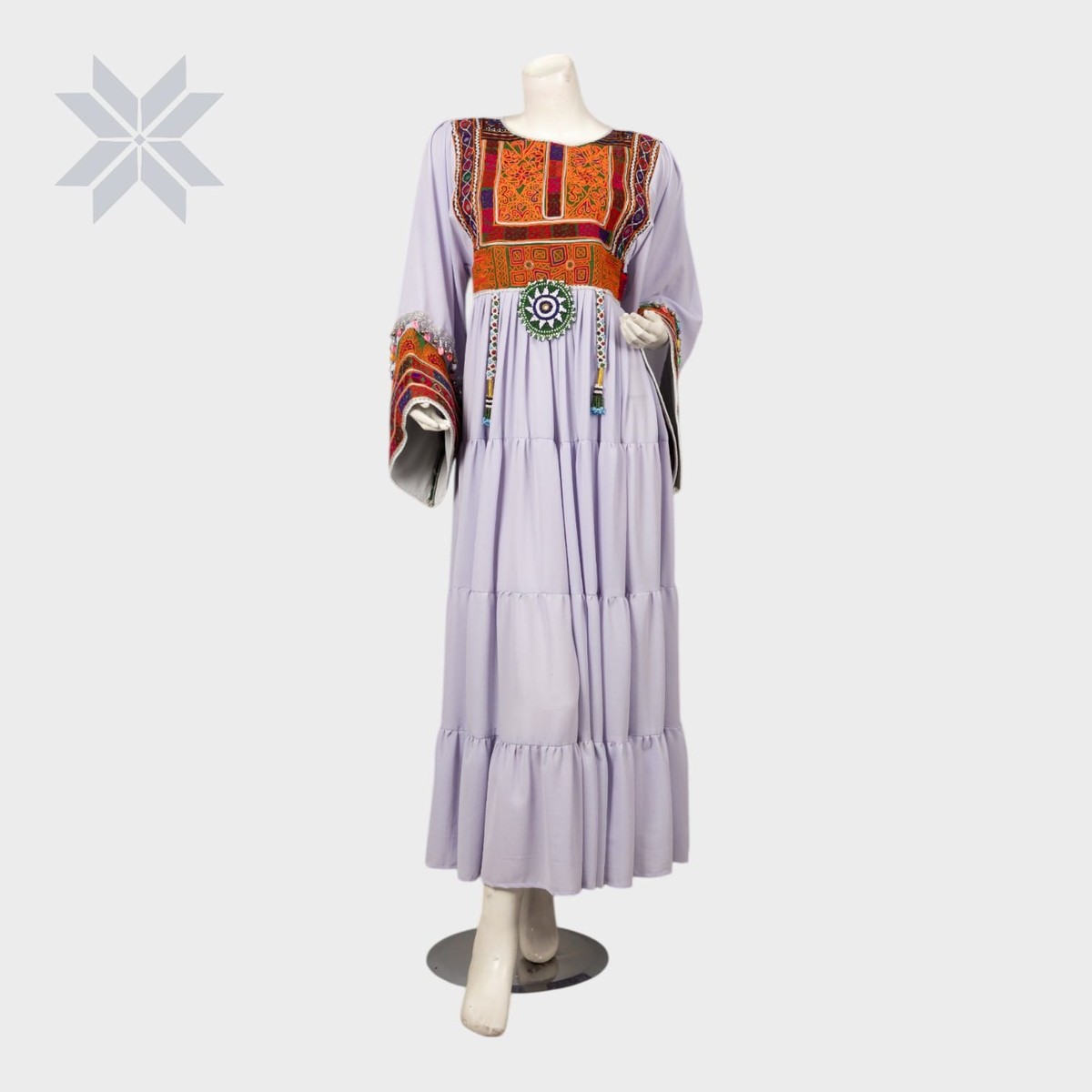 Lavender Nomad Elegance Dress 4