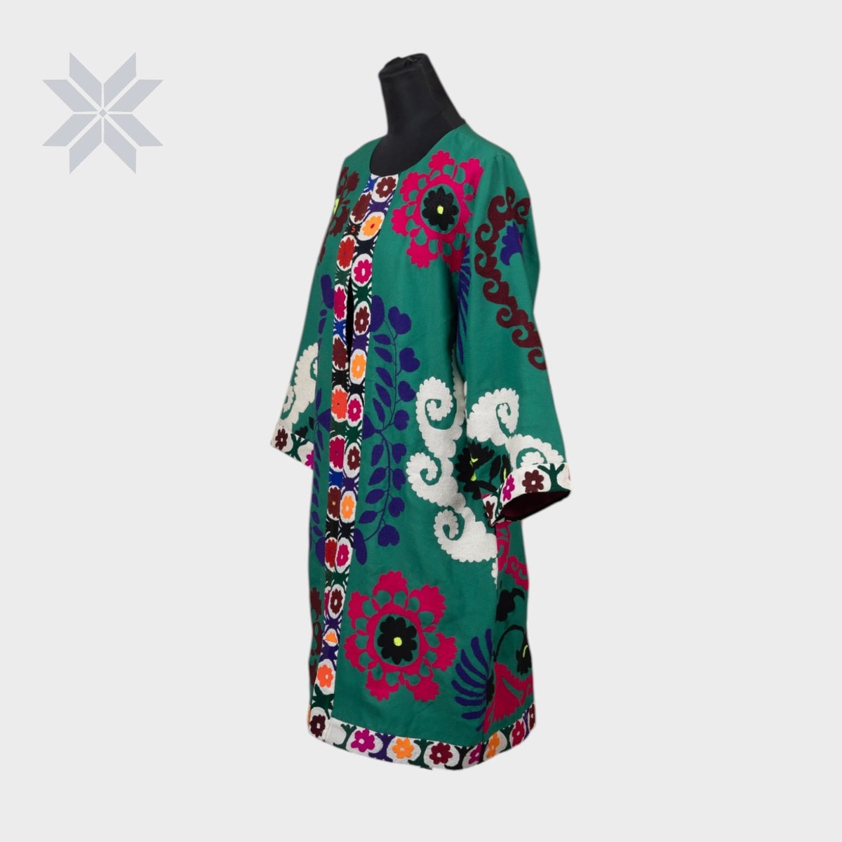 Handmade Coat Garden Mosaic Suzani Tunic 1