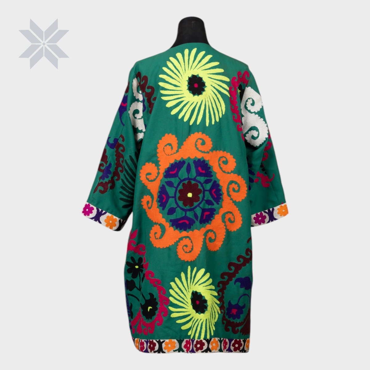 Handmade Coat Garden Mosaic Suzani Tunic 5