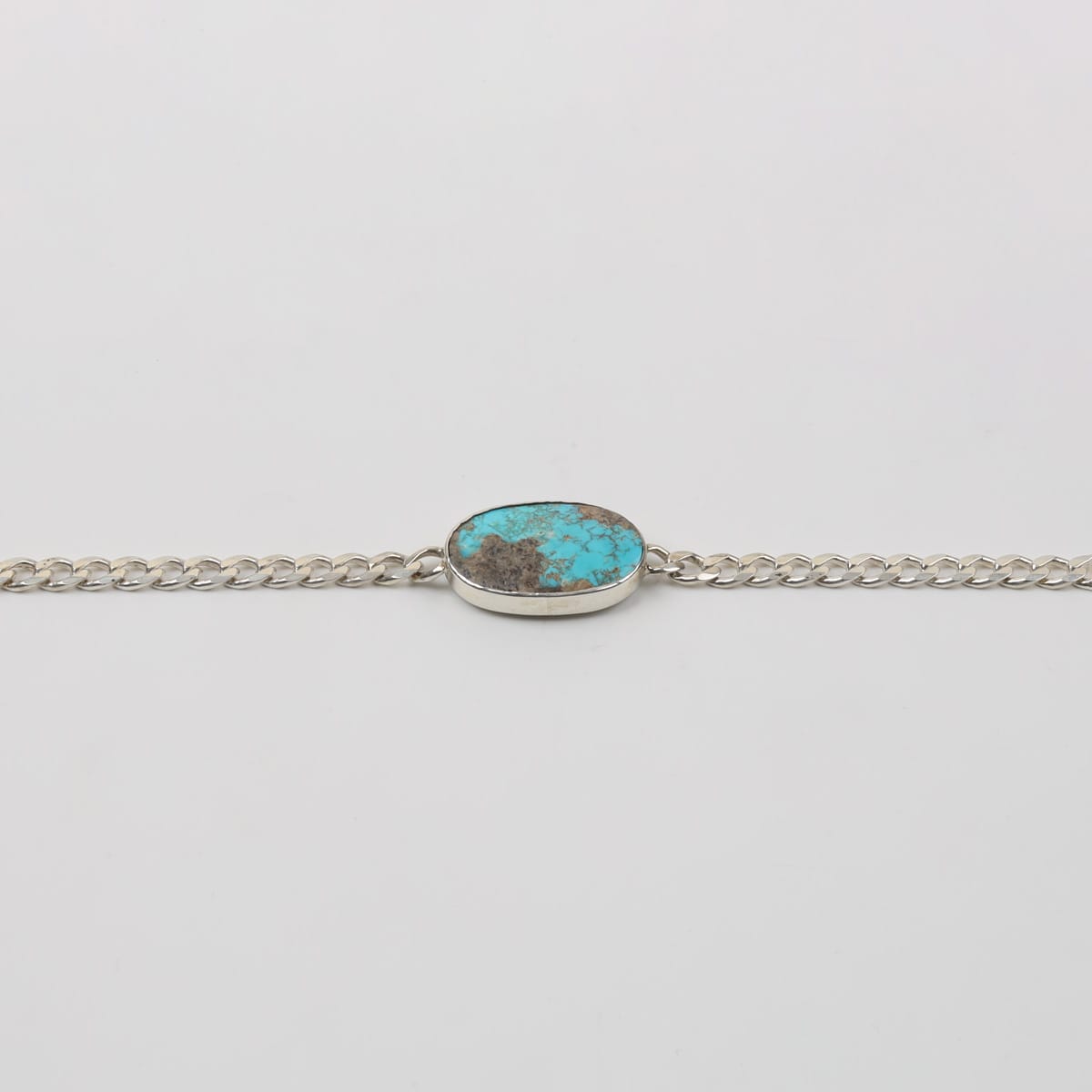 Afghan Turquoise Silver Men Bracelet 2
