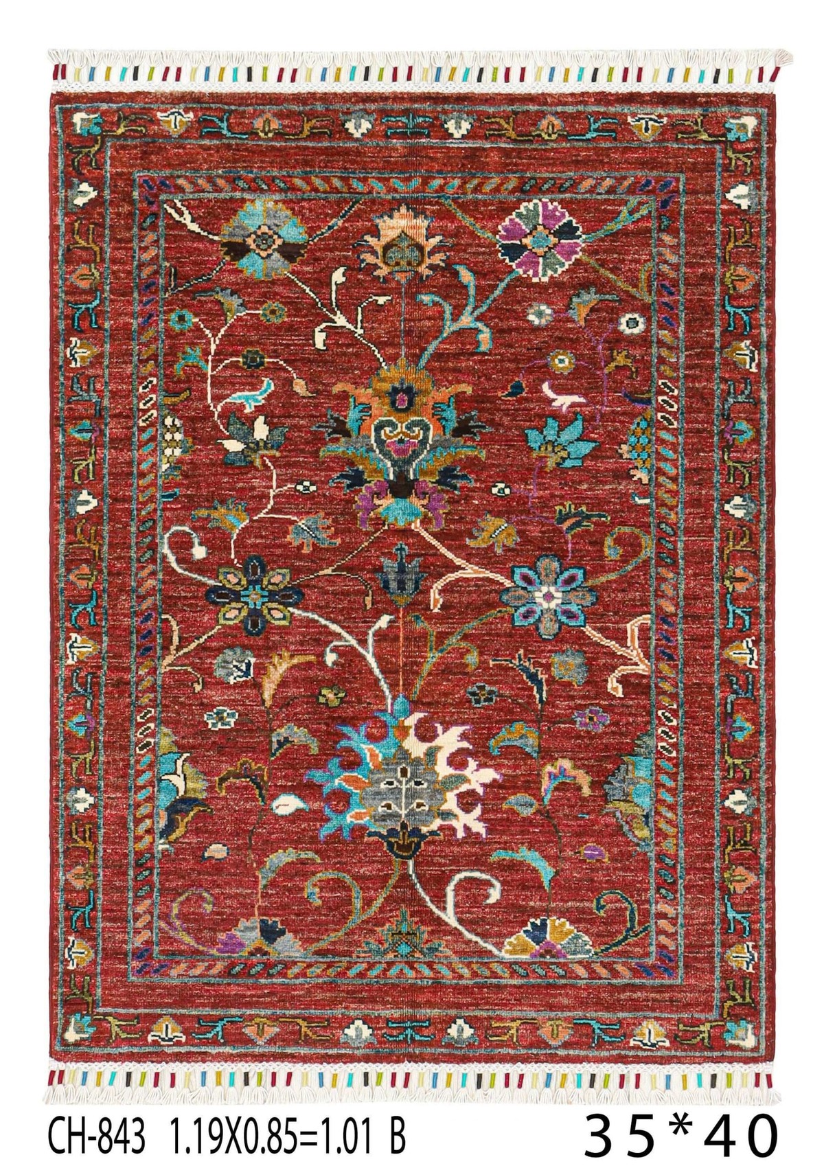 SULTANI GUL HANDMADE RUG 4