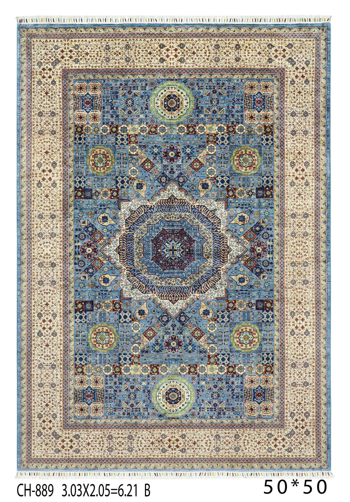 MAMLOK RUG, HANDMADE LUXURY 6.21m 3