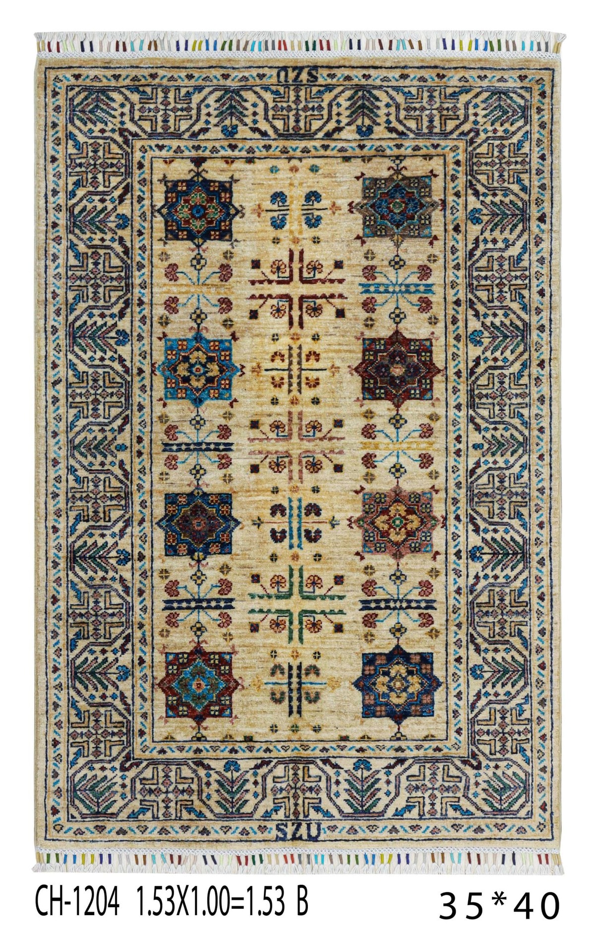 Chobrang Carpet – Vibrant Bokharay Elegance 4