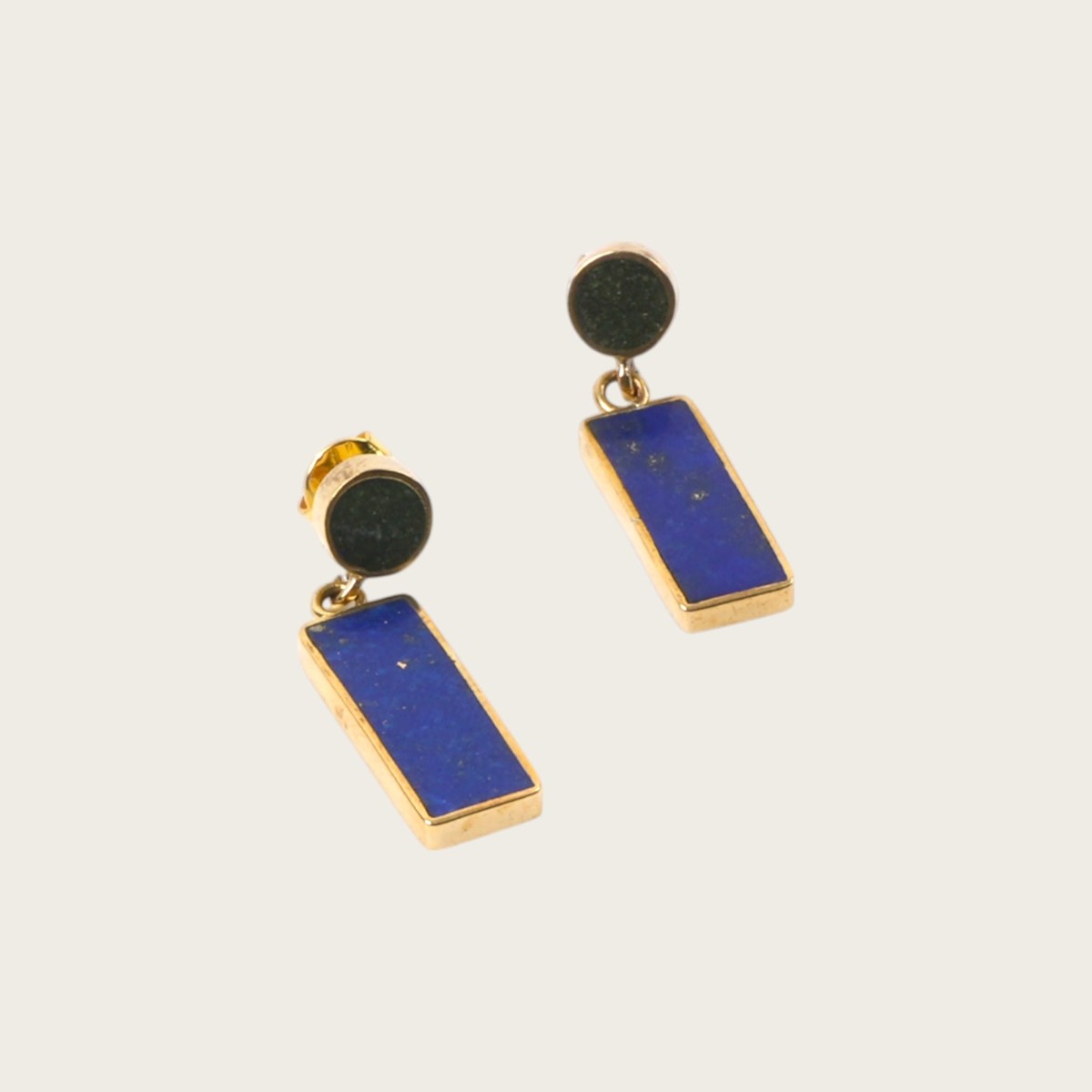 Drop Earrings, Lapis Lazuli Drop Earrings. 1