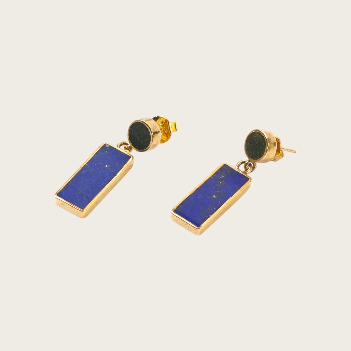 Drop Earrings, Lapis Lazuli Drop Earrings. 2