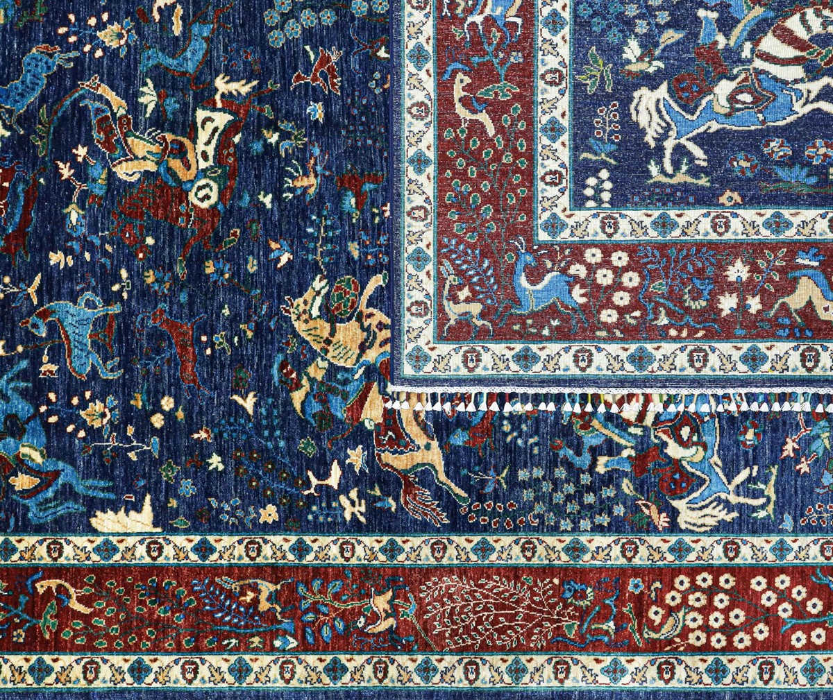 ASPAK LUXURY HANDMADE CARPET ROYAL DESIGN 3