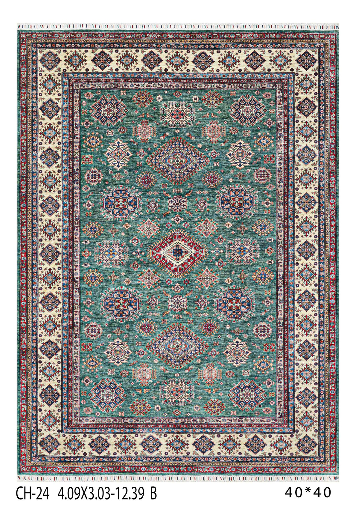 Qazaq Tribal Rug – Heritage Woven in Wool 2