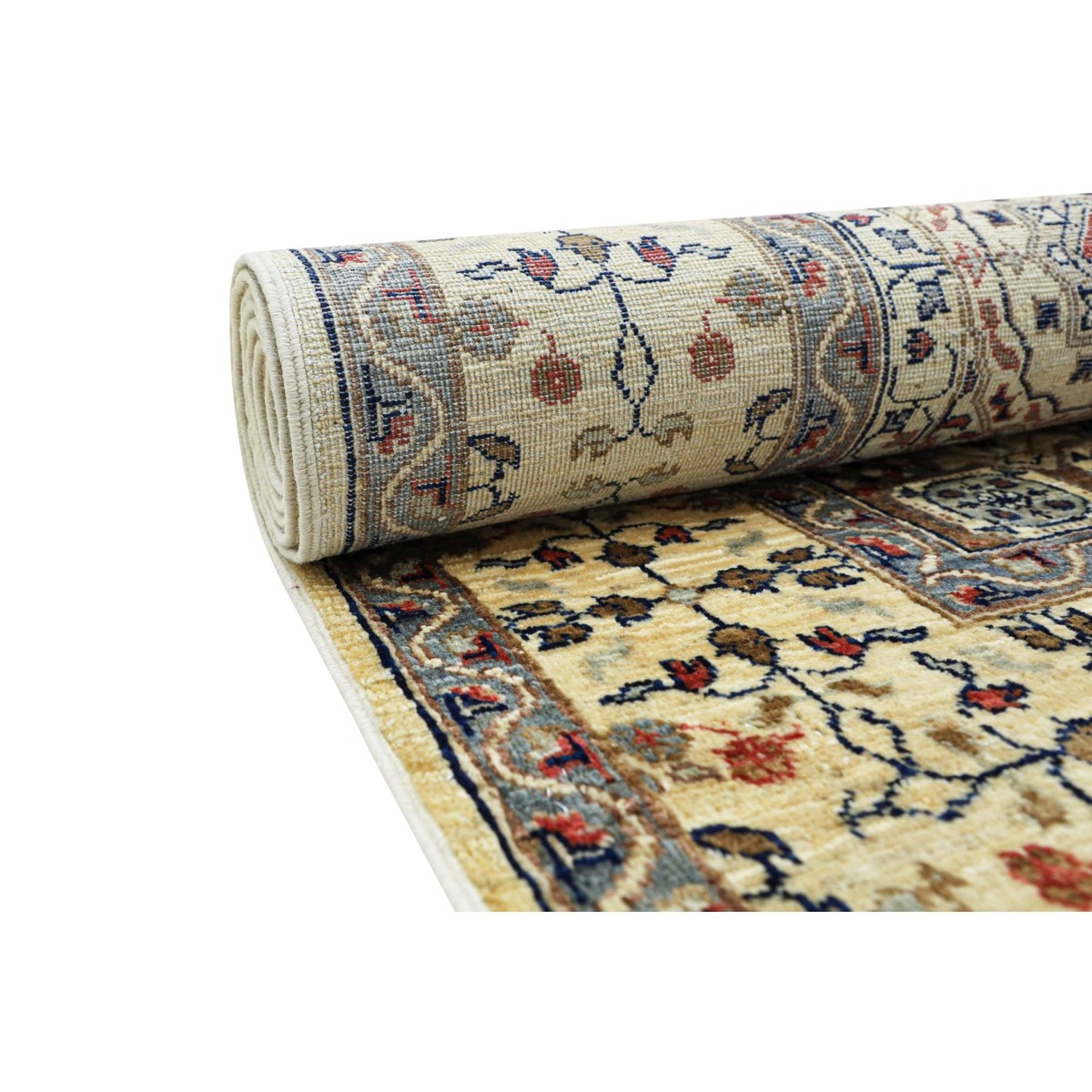 MAMLOK AFGHAN RUG HANDMADE 5