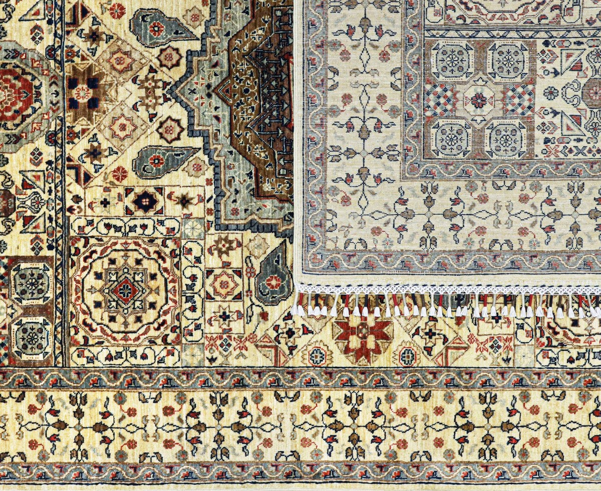 MAMLOK AFGHAN RUG HANDMADE 2