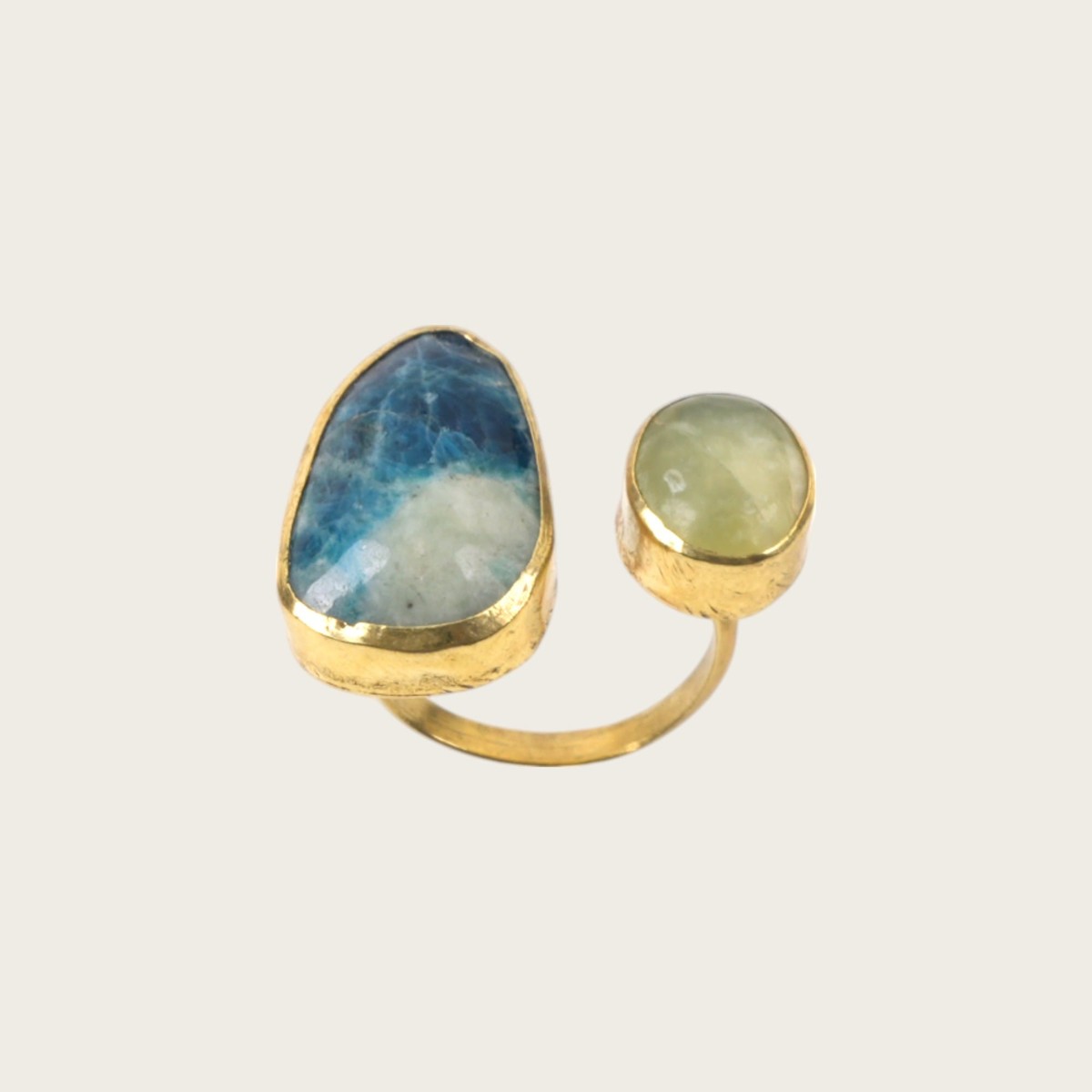 Handmade Gold-Plated Floral Ring 4