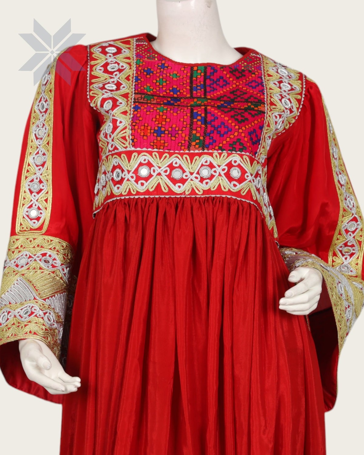 Ruby Afghan Women Embroidered Dress 1