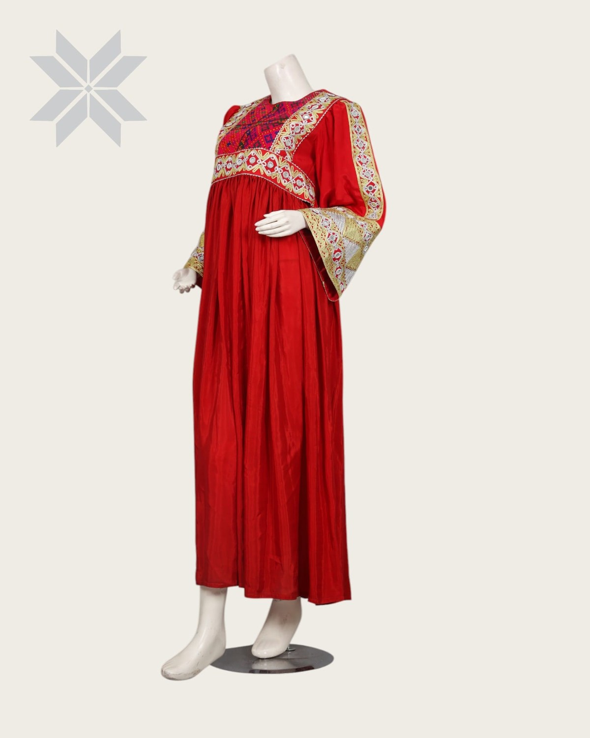 Ruby Afghan Women Embroidered Dress 2
