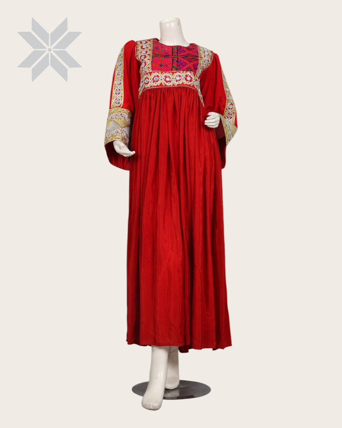 Ruby Afghan Women Embroidered Dress 4