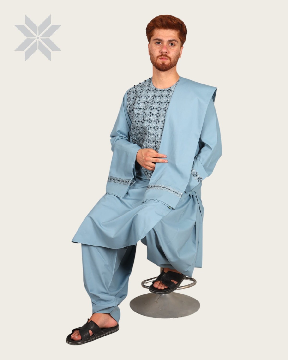 Stylish Men Cloths with Shawl 2
