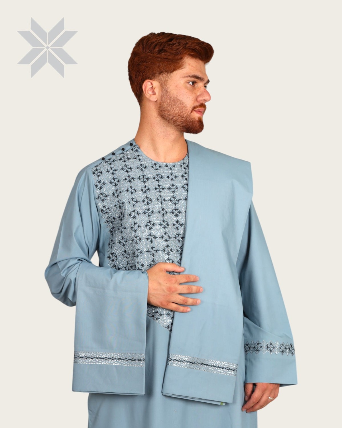 Stylish Men Cloths with Shawl 1