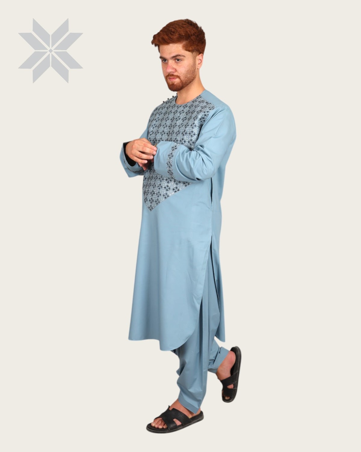 Stylish Men Cloths with Shawl 6