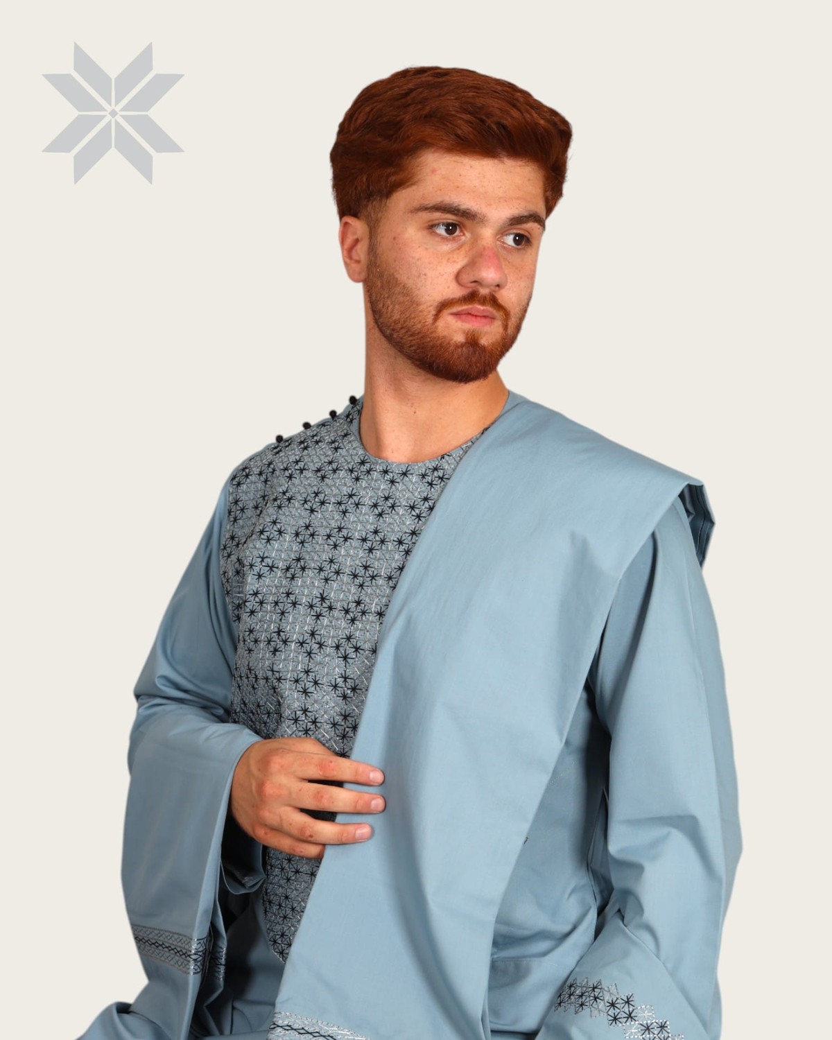Stylish Men Cloths with Shawl 7