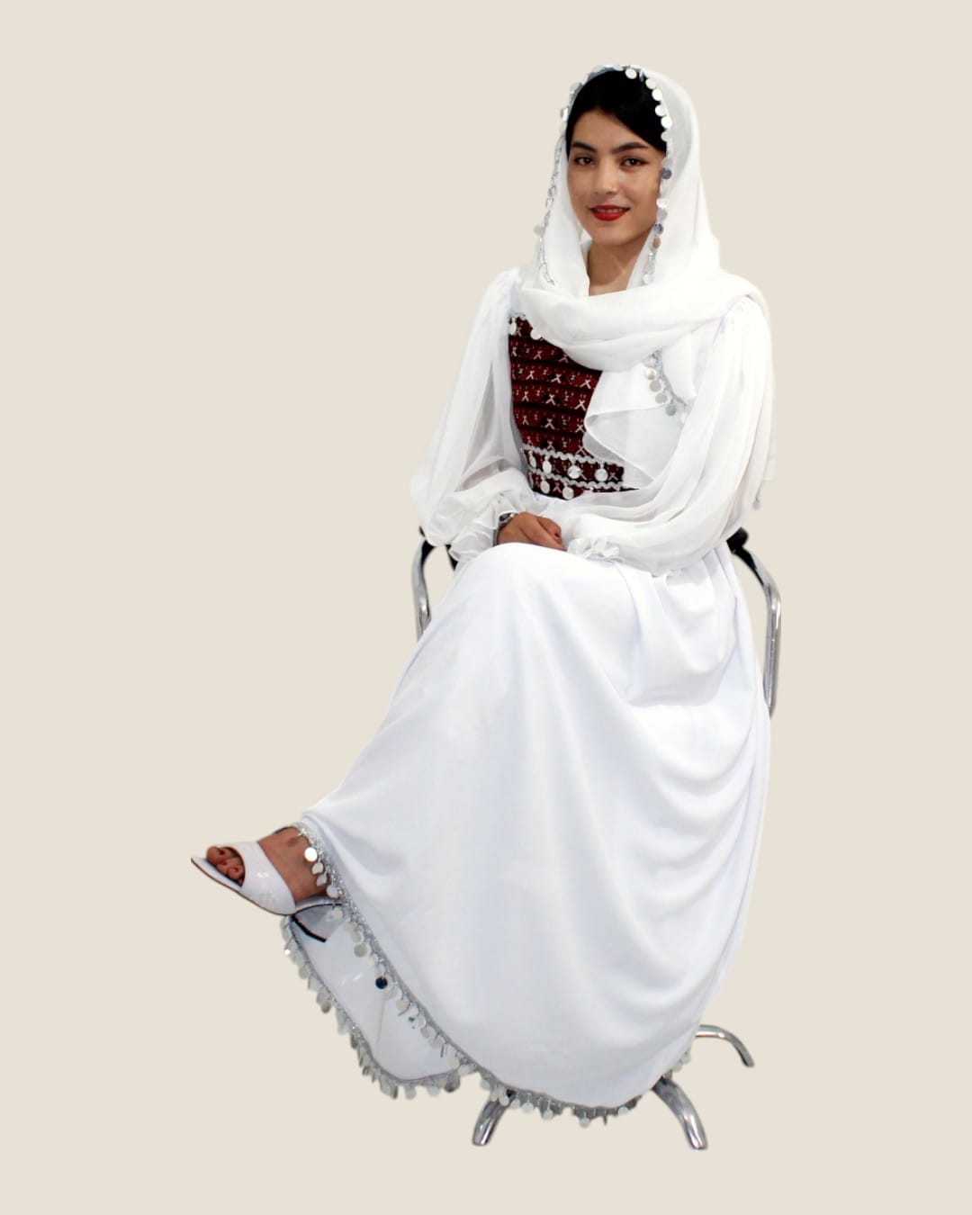 White Long Dress For Women 1