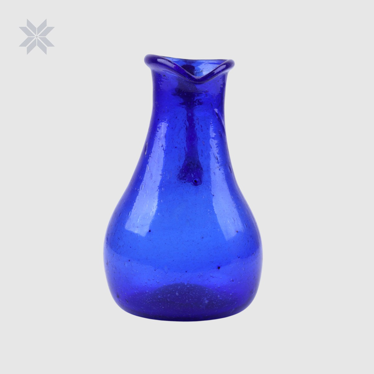 Glass Jug blue & Handmade Jug 1
