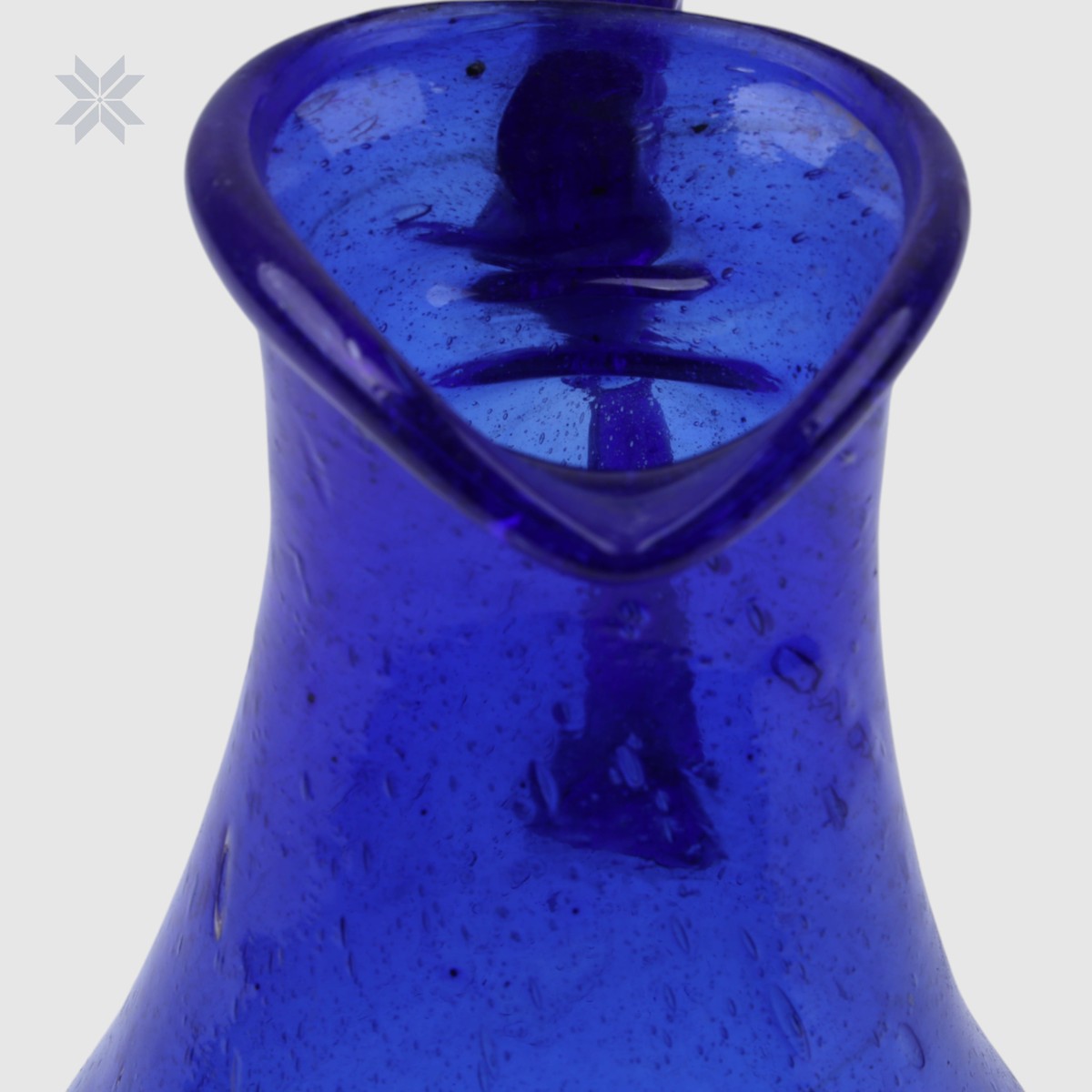 Glass Jug blue & Handmade Jug 6