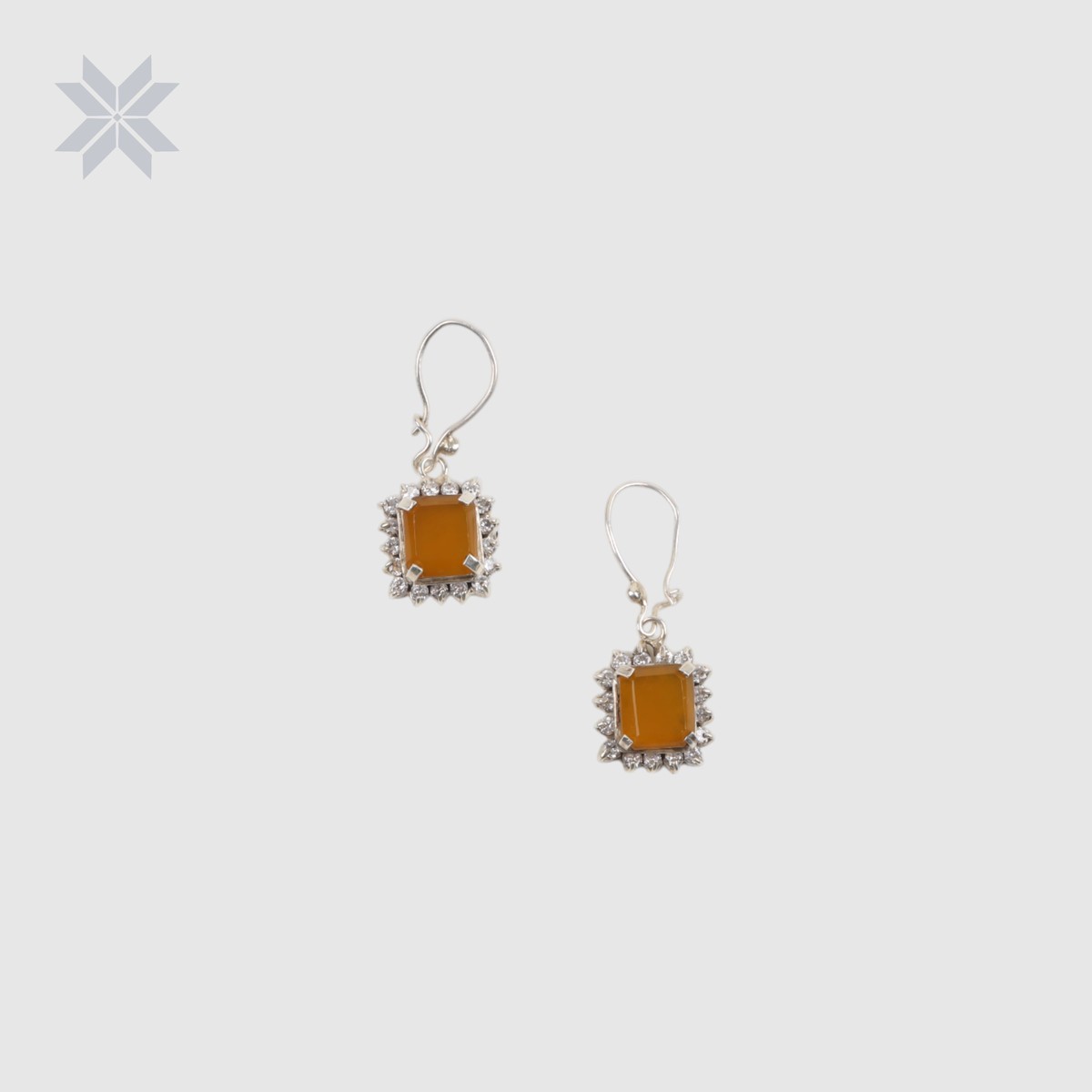 Yellow Agate Royal Jewelry Set 2