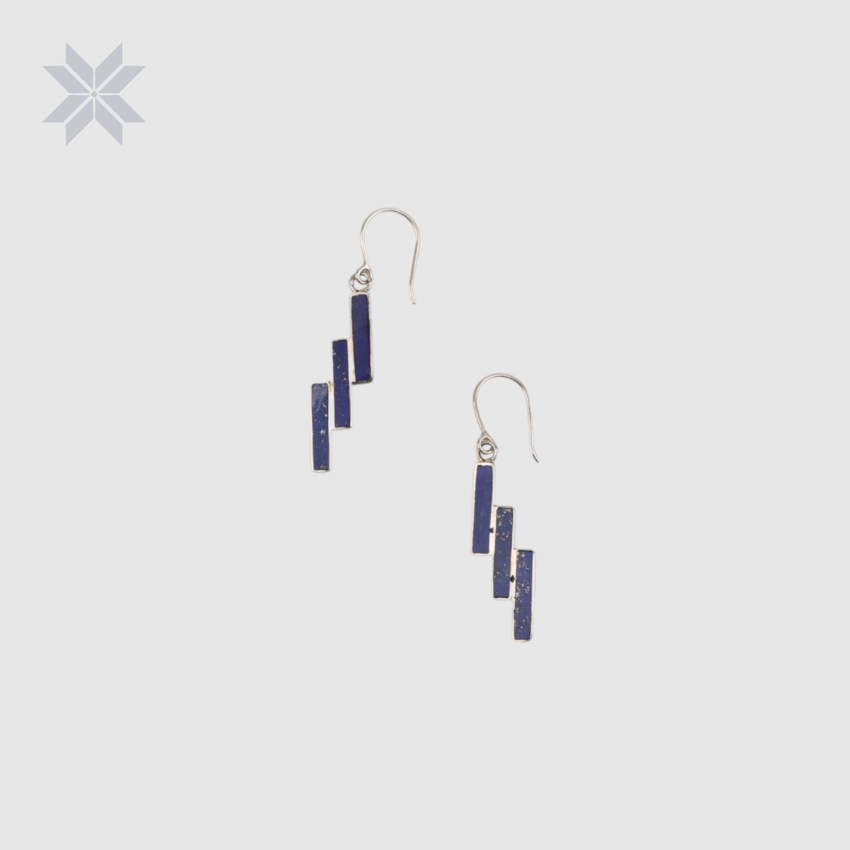 Handmade Lapis Lazuli jewelry set 2