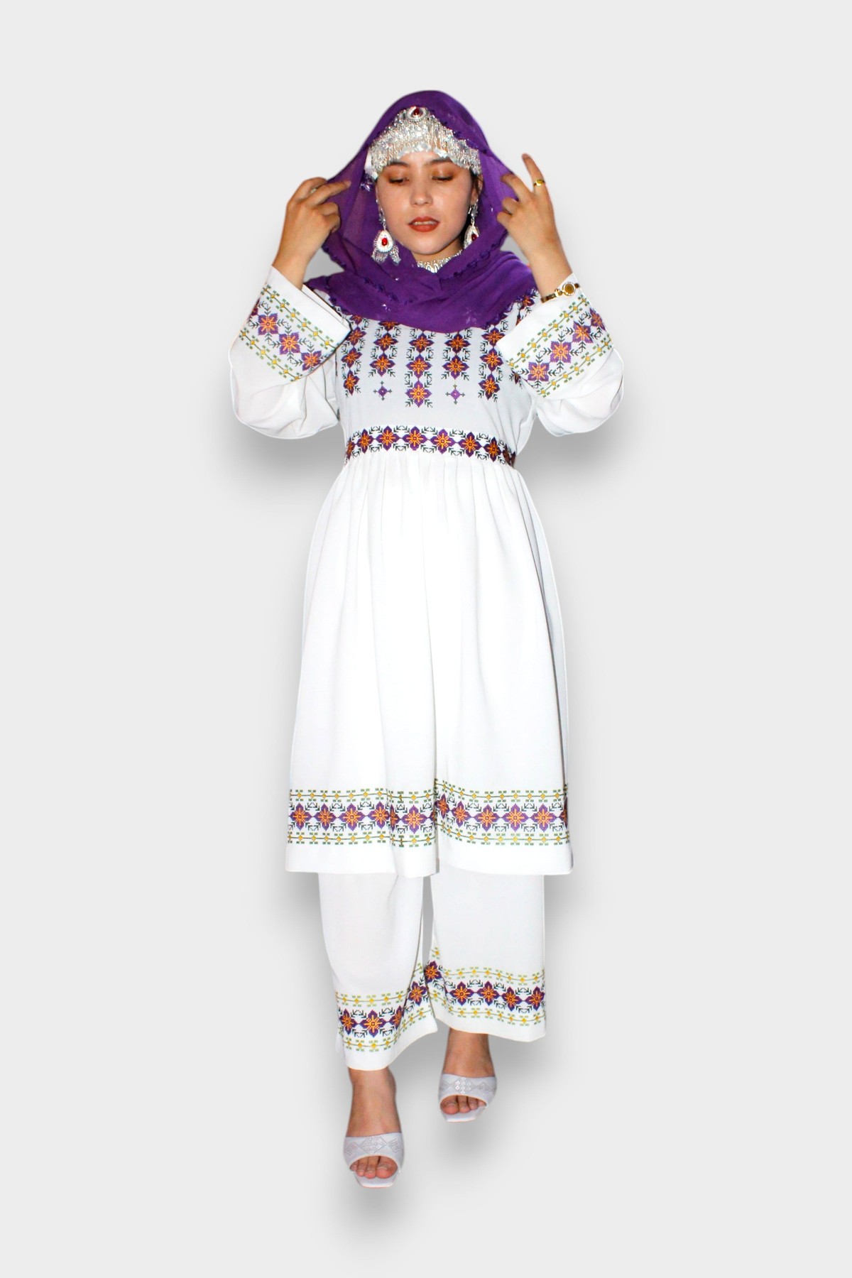 Beautiful Hazaragi Short Party Drees HandMade 1