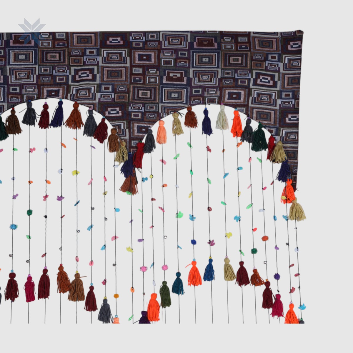 Decorative Curtain with Scalloped Design 5