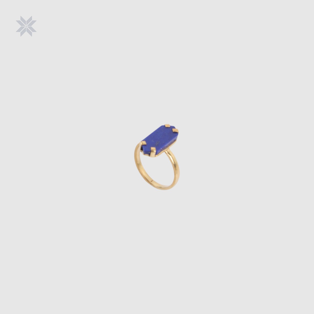 Lapis Lazuli Women Ring Blue Color 3