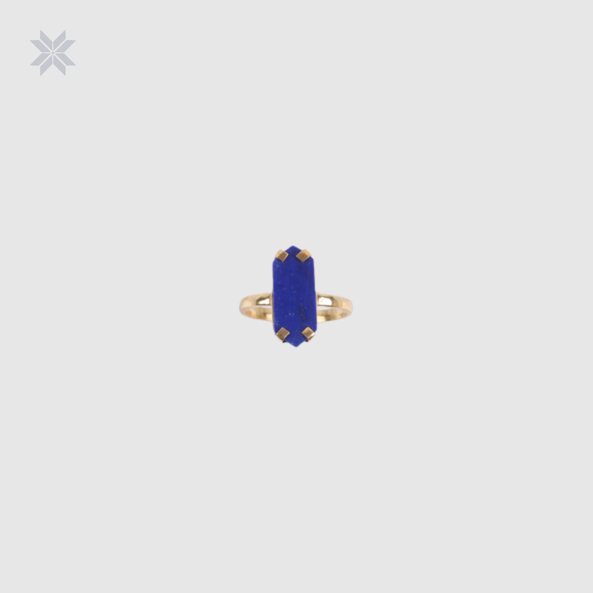 Lapis Lazuli Women Ring Blue Color 1